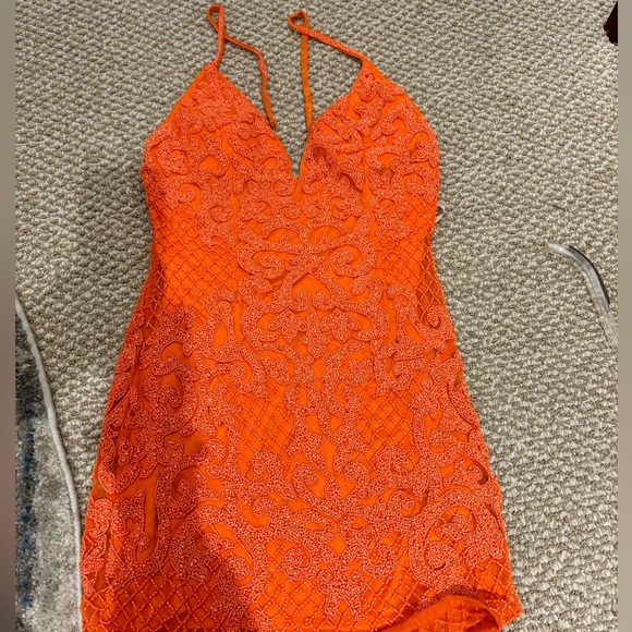 Primavera Couture Cocktail Dress Size 10 - Picture 5 of 11